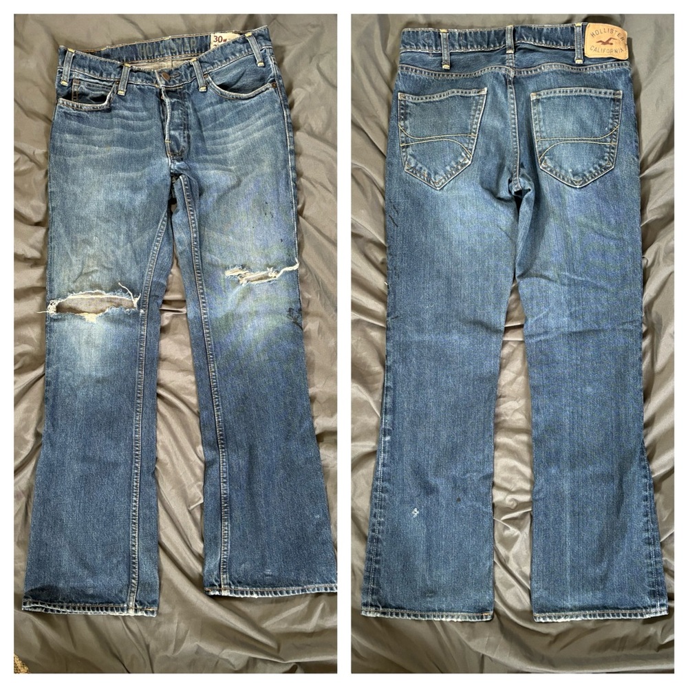 Hollister Distressed Jeans 30x30